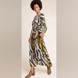 Stunning Wrap Dress by Anthropologie